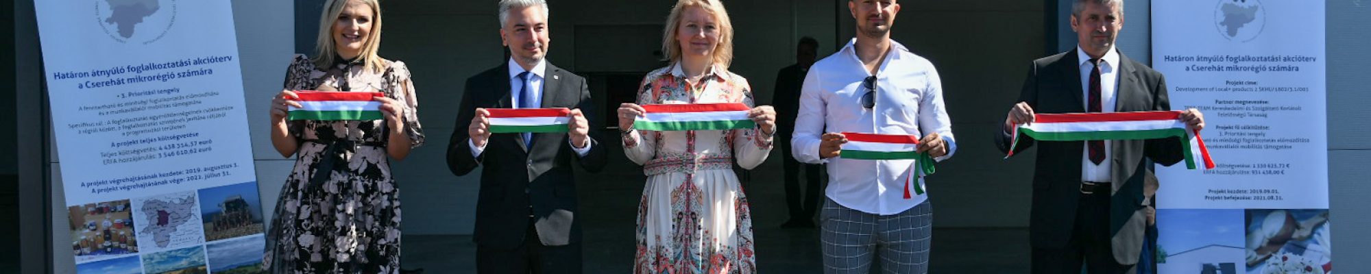 Odovzdanie továrne na kyslú kapustu v Hidasnémeti